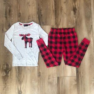 Kids 🎄Christmas 🎄Moose Pajamas by Merry Lane